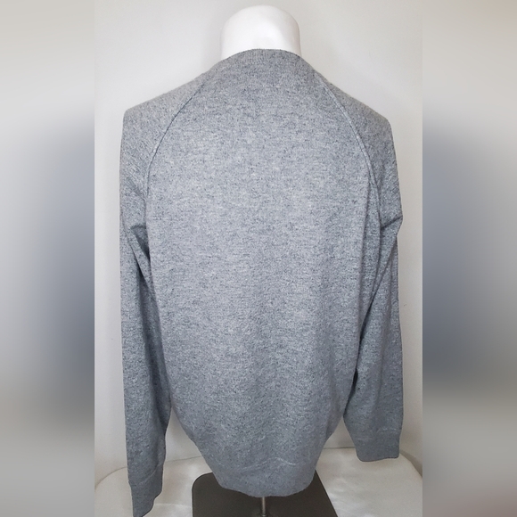 Brunello Cucinelli -size 52/L - Luxury Elegant Gray Cashmere Sweater - Picture 3 of 10